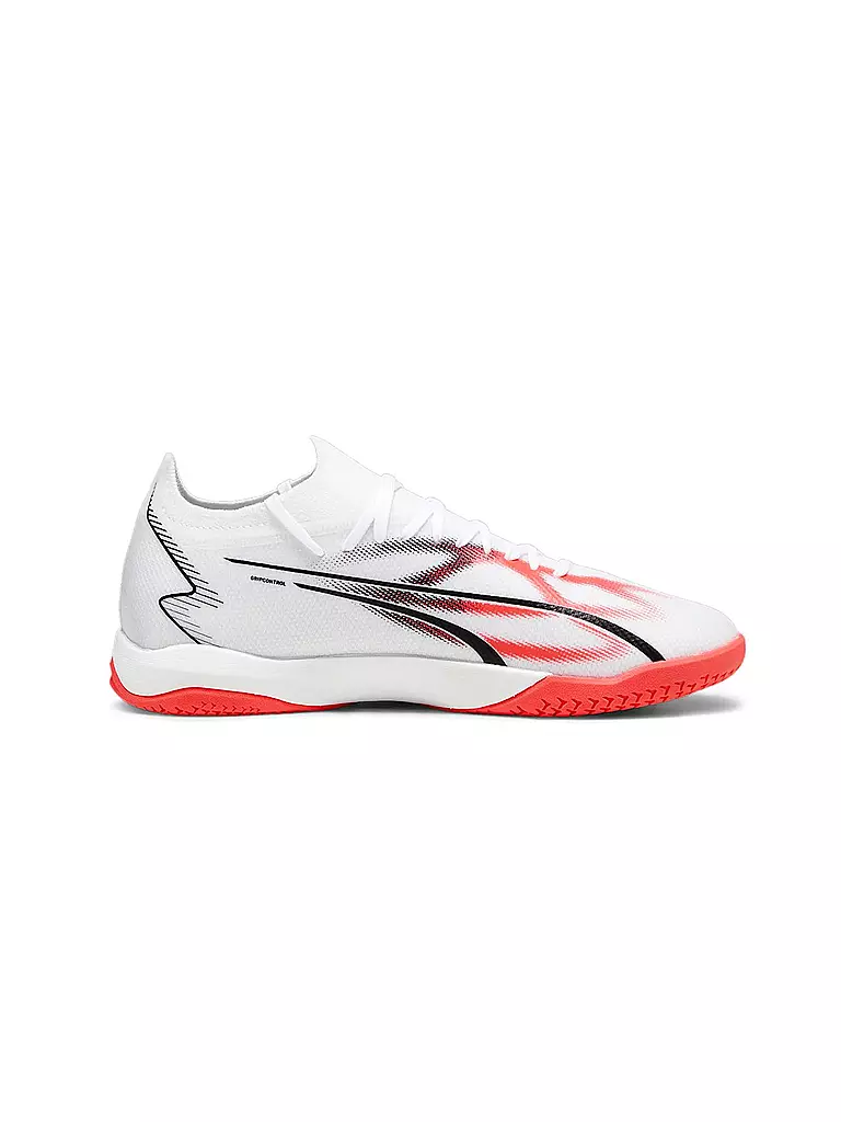 PUMA Hallen FuBballschuhe Ultra Match IT weiss